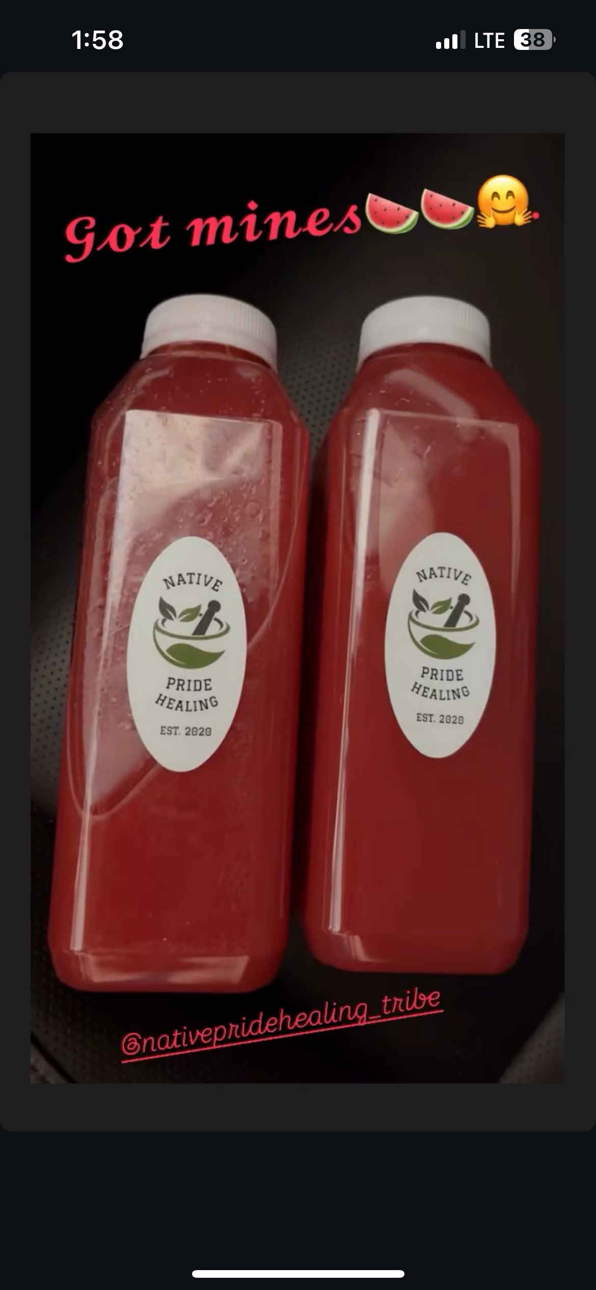 SEEDED WATERMELON JUICE