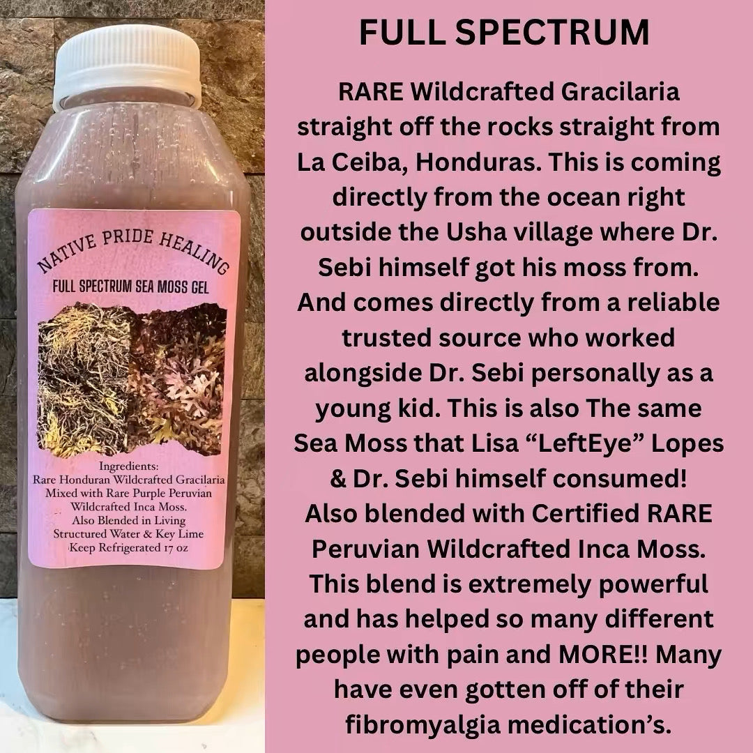 RARE Full Spectrum Sea Moss Gel
