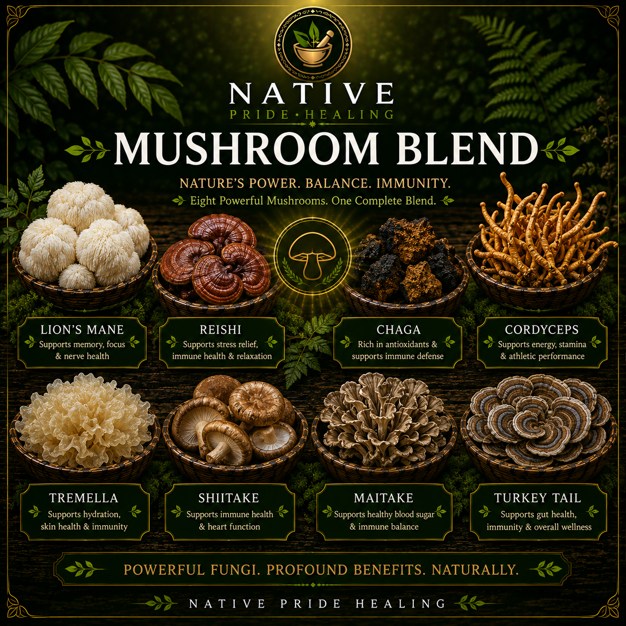 Mushroom Capsule Blend