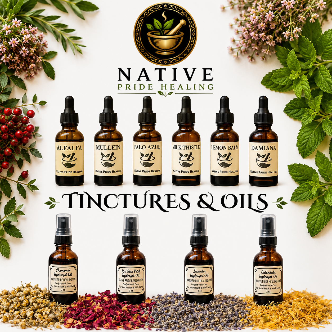 Tinctures, Oils, & Potions