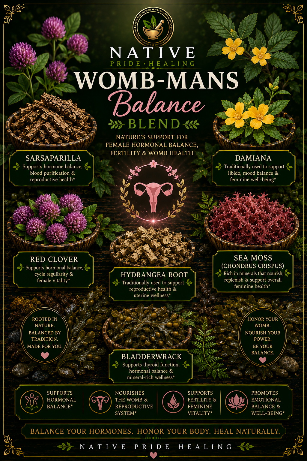 WOMB-MANS BALANCE CAPSULES