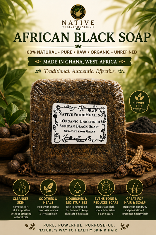 African Black Soap 5.5oz Bar